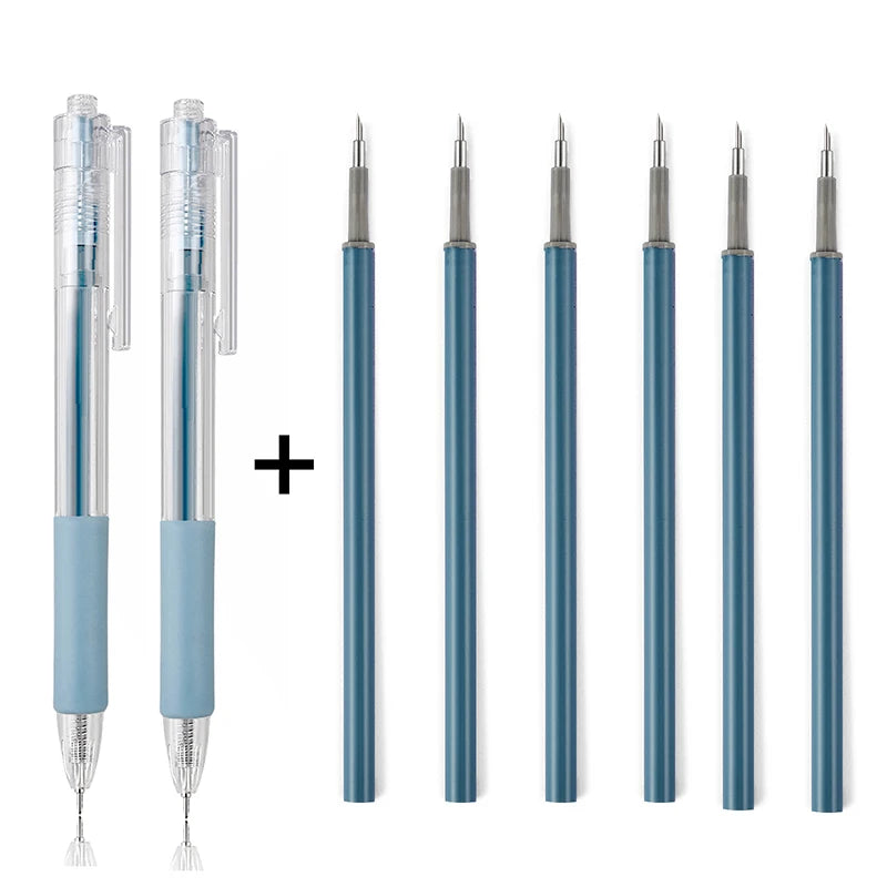 Art Utility Knife Pen Refill Stickers Scrapbooking Cutting Tool Express Box Knife School Supplies DIY Craft Supplies