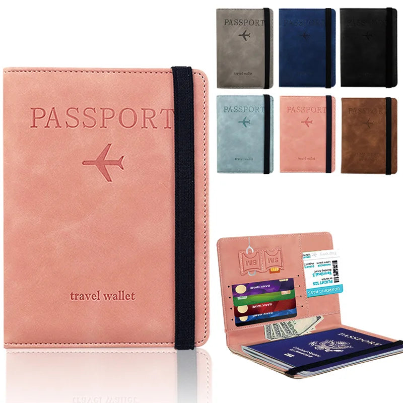 Passport Holder for Travel Essentials  Passport Wallet Cover Case for Travel  Accessories,Passport Book Holders for Women/Men