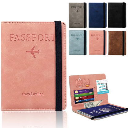 Passport Holder for Travel Essentials  Passport Wallet Cover Case for Travel  Accessories,Passport Book Holders for Women/Men