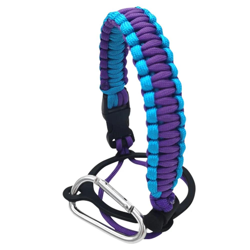 Water Bottle Holder With Strap Fits Wide Mouth Bottles Paracord Cup Handle  Durable Carrier Secure Accessories for Hydro Flask