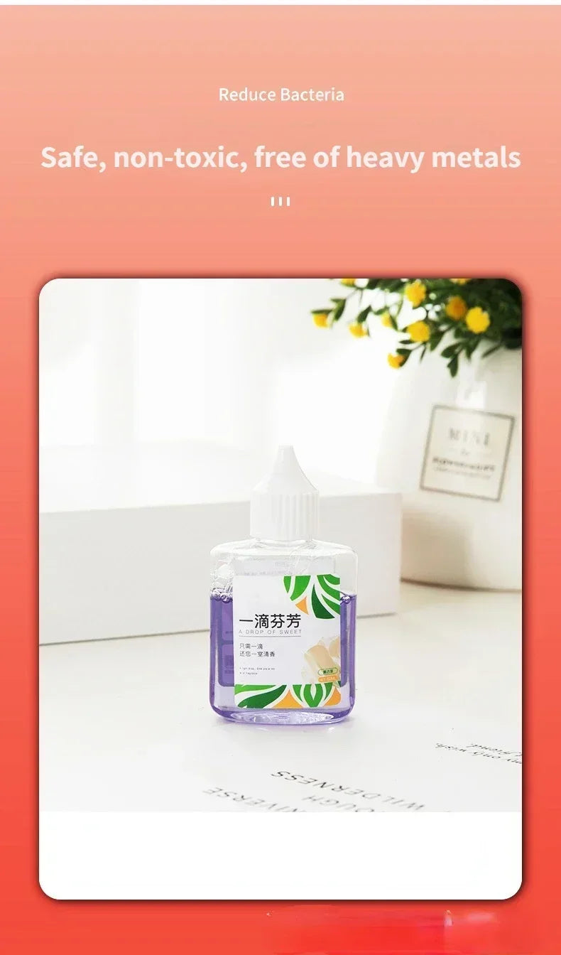 One-Drop Fragrance Air Freshener - 5s Odor Removal, Concentrated Multi-Scene Deodorant for Toilet/Drain/Pet Bed