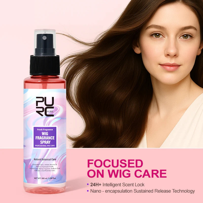 PURC PURC Wig Fragrance Spray Remove Odor Smoothing Shiny Wigs Hair Care 100ml