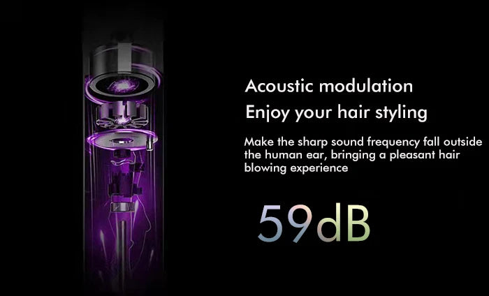 Professional Hair Dryer Super Hair Dryer 220V Leafless Hair dryers Home Curling Iron Salon Hair Styler Blow Drier