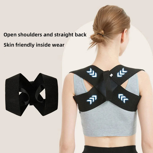 Posture Corrector for Women and Men, Adjustable Back Brace Shoulder Posture Brace, Back Straightener Posture Middle Upper Spine
