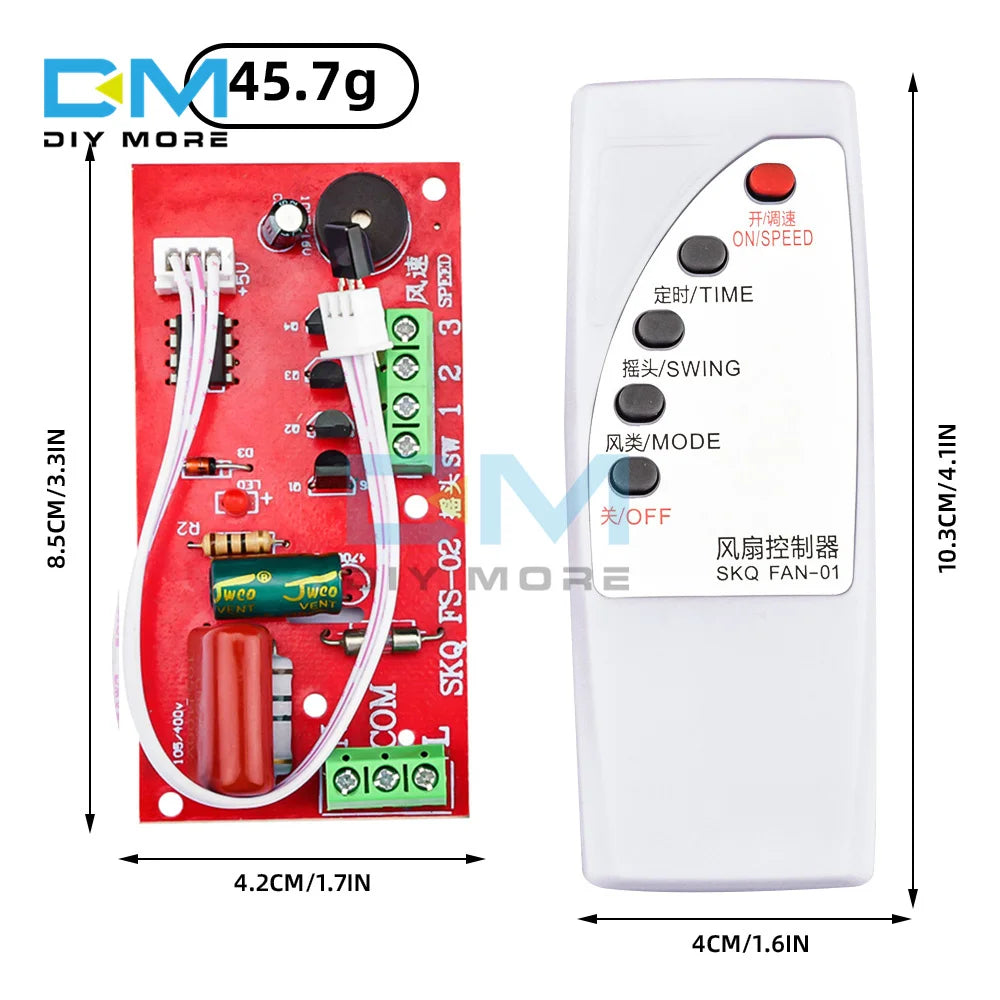 Fan Remote Control Modified Board Circuit Board Control Motherboard Floor-to-ceiling Electric Fan Computer Board