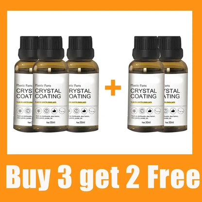 7 Car Plastic Parts Restorer Plastic Parts Refurbish Agent Interior Plastic Parts Crystal Plating Agent Car Wash Tools