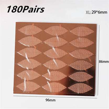 240pairs/180Pairs Invisible Eyelid Sticker Lace Eye Lift Strips Double Eyelid Tape Adhesive Stickers Eye Tape Tools Size XL/L/M