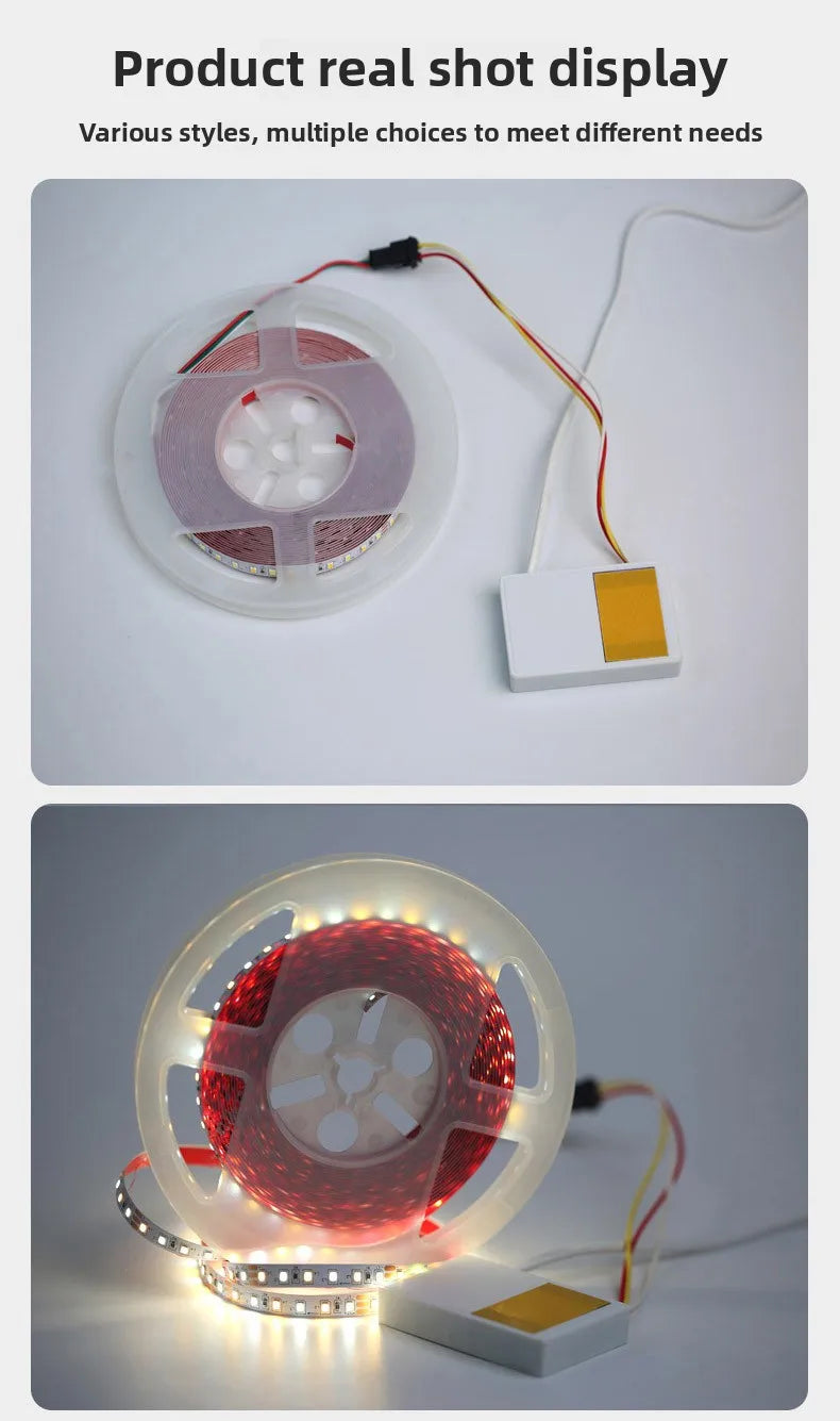 Salon Smart Mirror Light Sensor Switch Set 12V LED Light Bathroom Mirror Touch Switch Dimmer