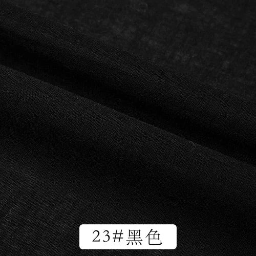 Cotton Summer Solid Color Clothing Lining Cloth White Cotton Dress Mesh Cotton Clothes Lining Fabric