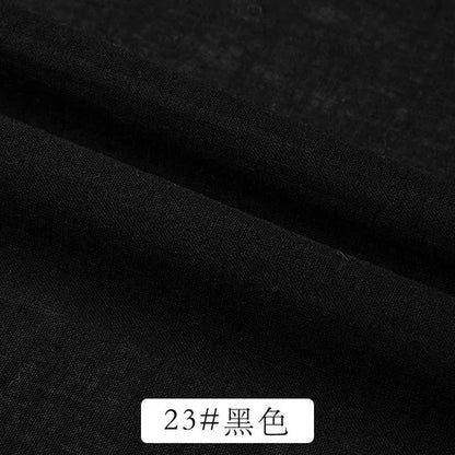 Cotton Summer Solid Color Clothing Lining Cloth White Cotton Dress Mesh Cotton Clothes Lining Fabric