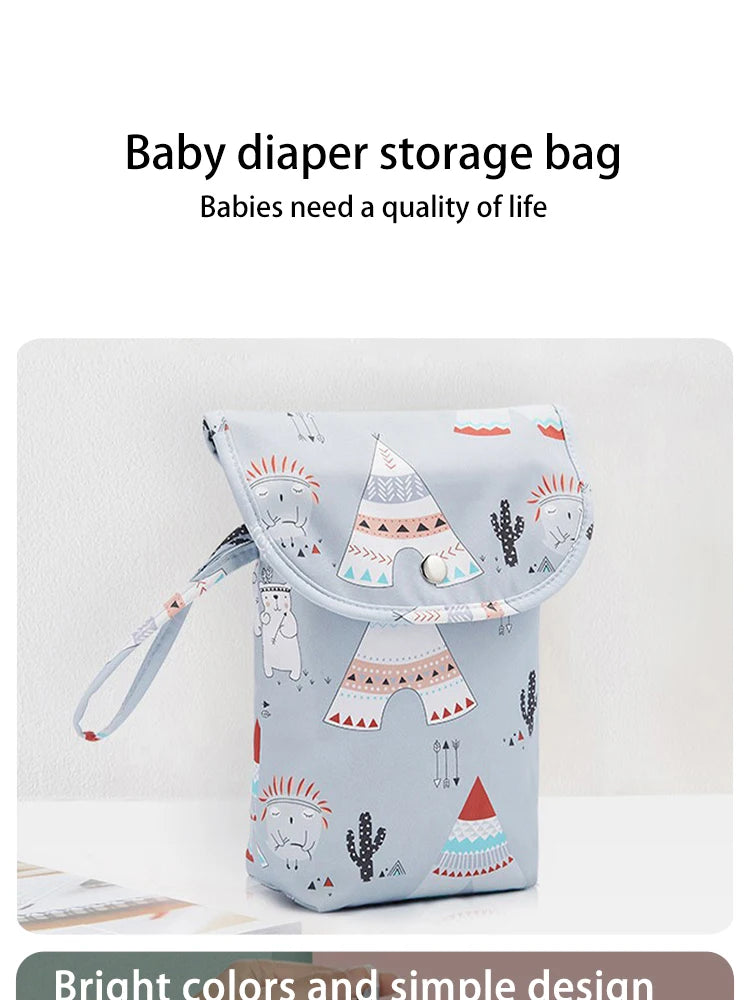 Waterproof Baby Nappy Storage Bag Nappy Bag Outdoor Portable Bag Nappy Bag Nappy Bag Mummy Bag