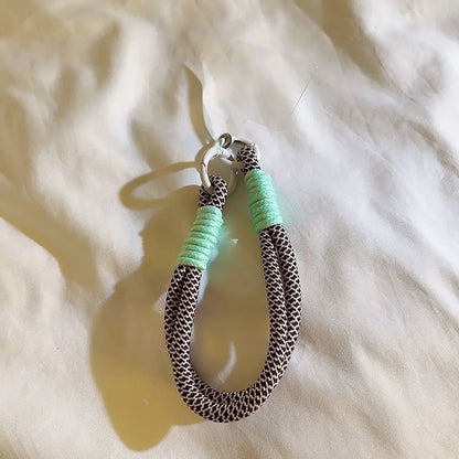 Hand-woven Phone Lanyard Fashion Anti-lost Metal Buckle Mobile Phone Chain Phone Wrist Straps Phone Accessories