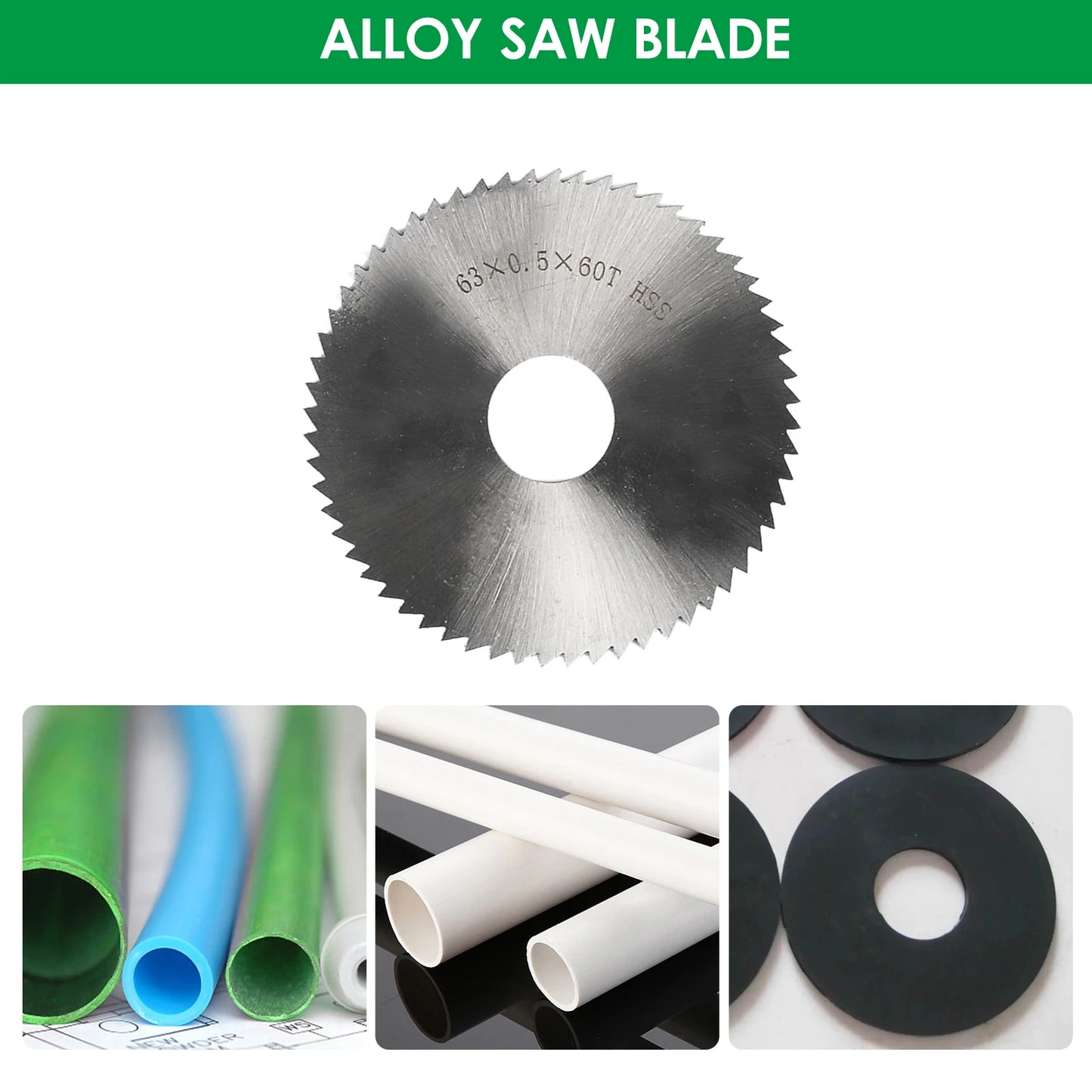 2.5inch Circular Saw Alloy Saw Blade Diameter 63mm HSS Saw Blade Emery Saw Blade Resin Saw Blade Electric Saw Blade Power Tools