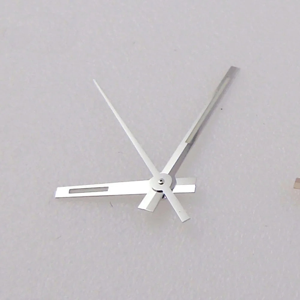 29mm Gray Sunburst Watch Dial fit NH35 NH35A NH36A Steel Green Roman Numerals Index Hand Set Watch Parts Accessories