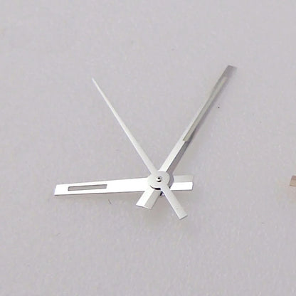 29mm Gray Sunburst Watch Dial fit NH35 NH35A NH36A Steel Green Roman Numerals Index Hand Set Watch Parts Accessories