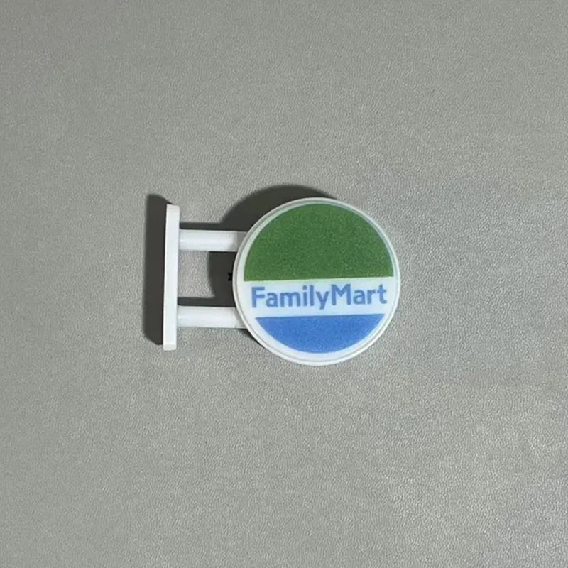 New Convenience Store Refrigerator Stickers Magnetic Fridge Stickers Lightbox Toy Model Light Signs Home Decorative Ornaments