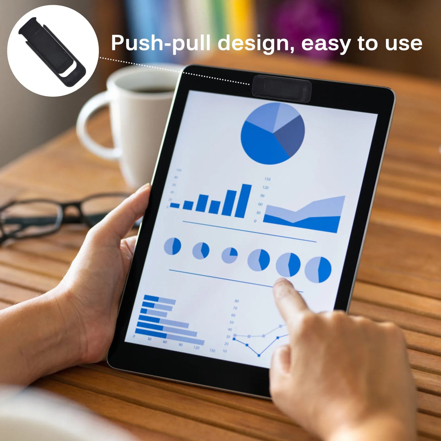 Webcam Cover Slider For Privacy Webcam Covers Self-Adhesive Ultra-Thin Web Camera Shield Privacy Protector For Smartphone PC