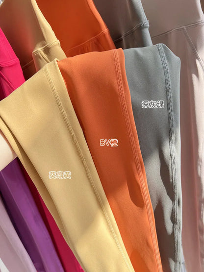 No need wear Underware Yoga Sport Pant Fitness Workout Tights and Soft Women High Waist Running Gym Leggings