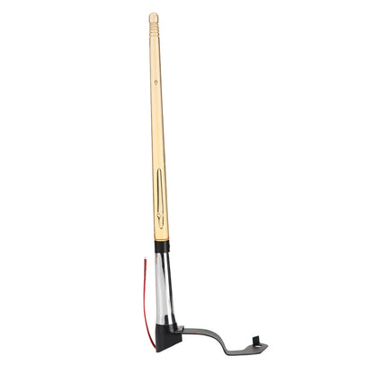 Universal 12V Car External Light Antenna Car Flagpole Light Antenna Car Exterior Light  Yellow Light Flag Pole Light Antenna