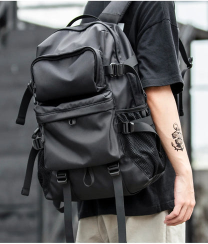 Laptop Backpack for Men, Light Weight Casual Daypack, Large Space Waterproof Travel Backpack, School Bookbag for Teenage