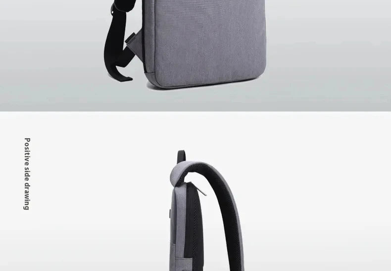 Men's 14/15 Inch Laptop Backpack Slim Casual Computer Backpack Ultra Light Waterproof Bag Suitable for Business