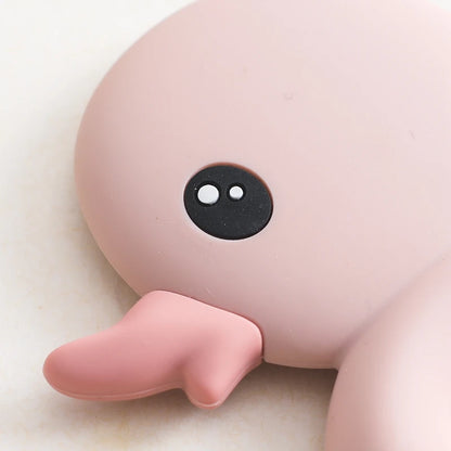 Baby Teether Food Grade Silicone Teethers Cartoon Animals Duck DIY Nursing Teething Pacifier Clip Baby Toy Teething Accessories