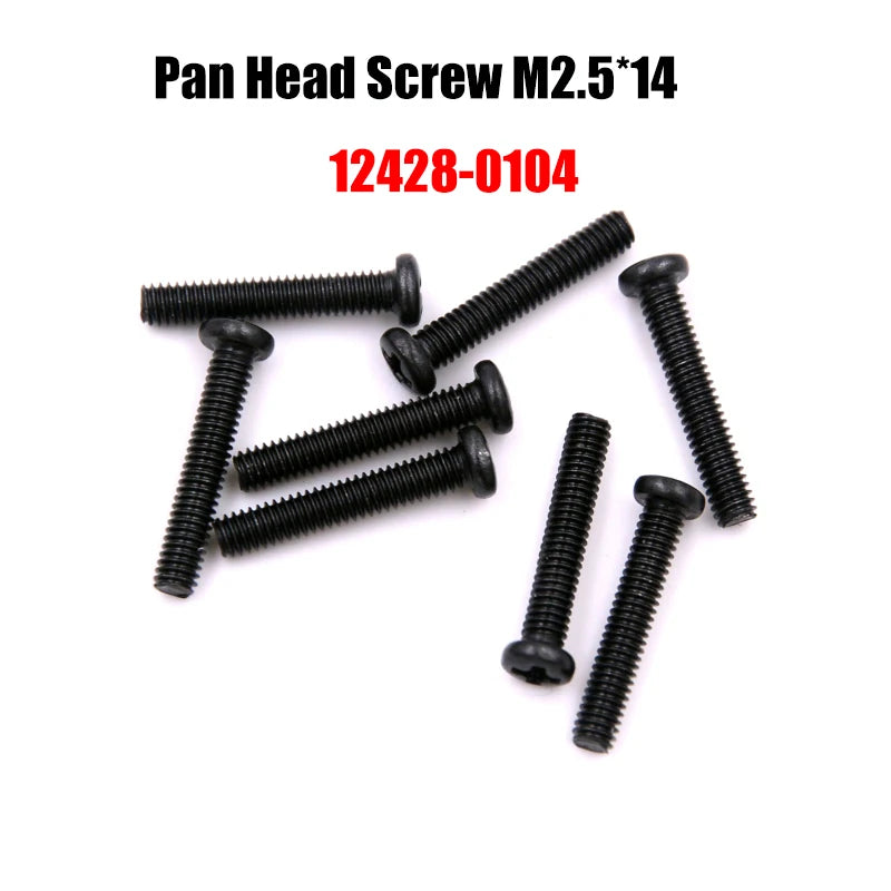 12428 Original Parts 0090-0129 Wltoys 12427 12423 RC Car Spare Part Bearing/Screw/Differential/Servo/Nut/Motor/USB Charger/Light