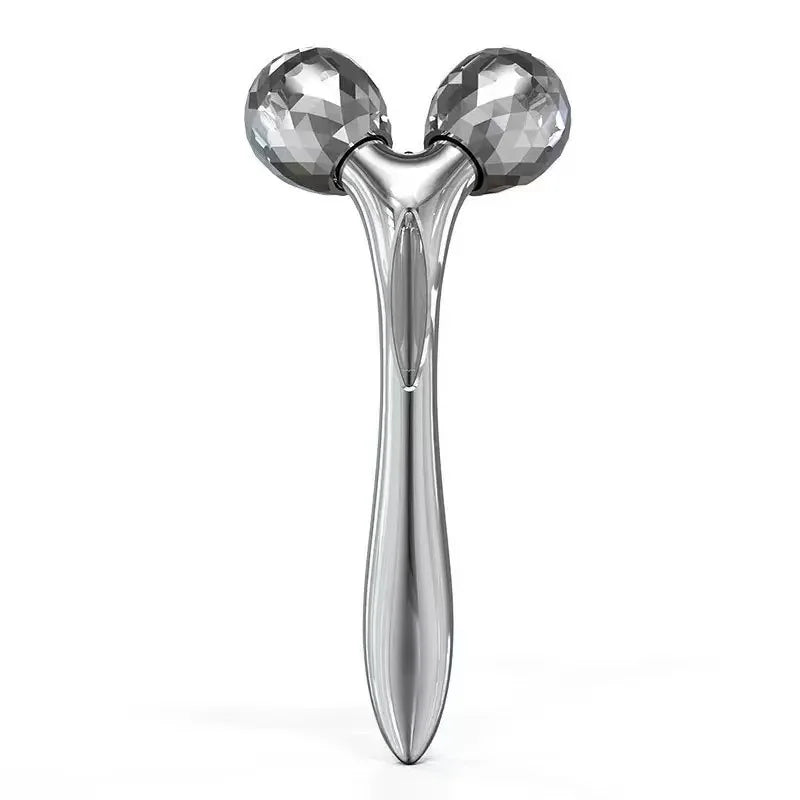 3D Facial Roller Massager Portable Y-shaped Ball Massager Shaping And Firming Facial Beauty Lifting Facial Beauty Tool