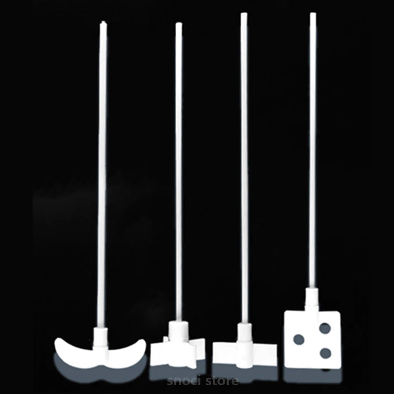 Stirring Rod  400mm 450mm 500mm Length Overhead Stirrer Mixer Shaft with Foldable Paddle for Lab