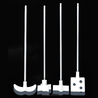 Stirring Rod  400mm 450mm 500mm Length Overhead Stirrer Mixer Shaft with Foldable Paddle for Lab