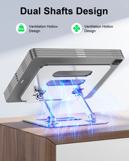 laptop stand Adjustable Mini Laptop bracke Desk Folding Stand Desktop Holder Compatible For Macbook Laptop PC Accessories