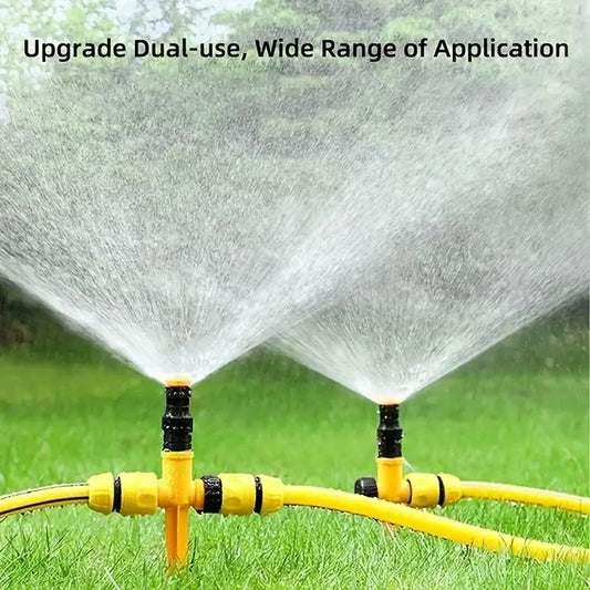 1/5Pcs 360° Rotation Garden Sprinkler Irrigation Watering System Agriculture Ground Automatic Tube Plug Buried Atomization