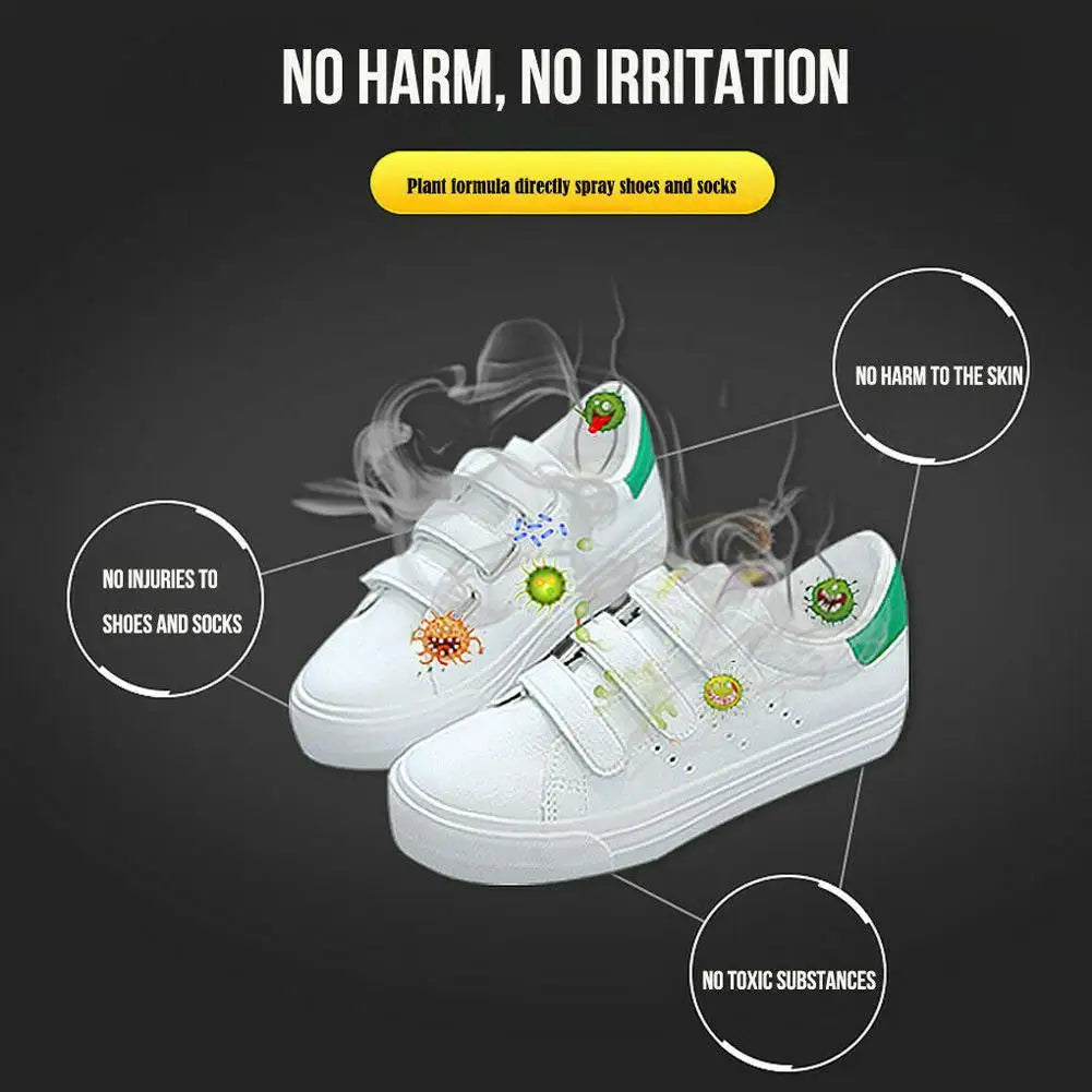 Socks Shoes Deodorant Spray Shoes Stink Freshener Socks Odor Remover Spray Refresh Antiperspirant Foot Sweat Odor Remover