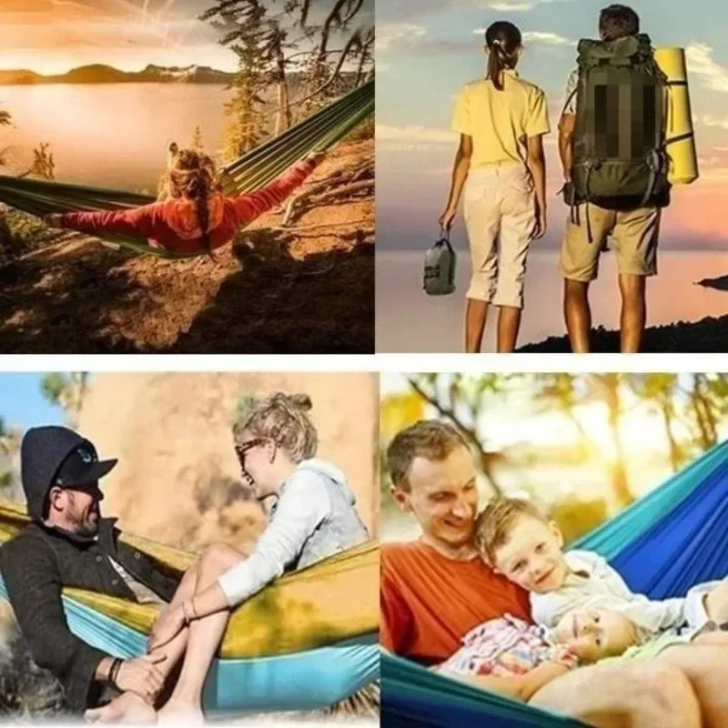 Lightweight Hammock Outdoor Gear Camping Hammock Portable Nylon Swing for Travel Hiking Backyard Beach Adventure Accessories
