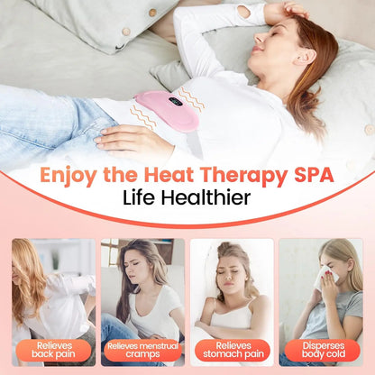 Menstrual pain relief waist massager, can alleviate pain in the uterus, abdomen, and waist, a gift for women and girls