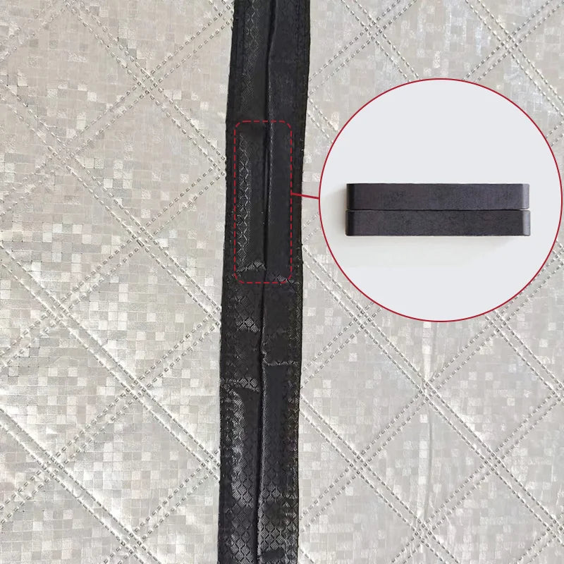 Winter warm cotton door curtain, partition curtain, thickened windproof curtain,no punching magnetic door curtain,light blocking