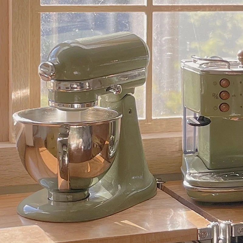 1:6 Dollhouse Miniature Blender Multifunction Mixer Chef Machine Cuisine Machine Kitchen Appliances Cooking Utensils Model Toy