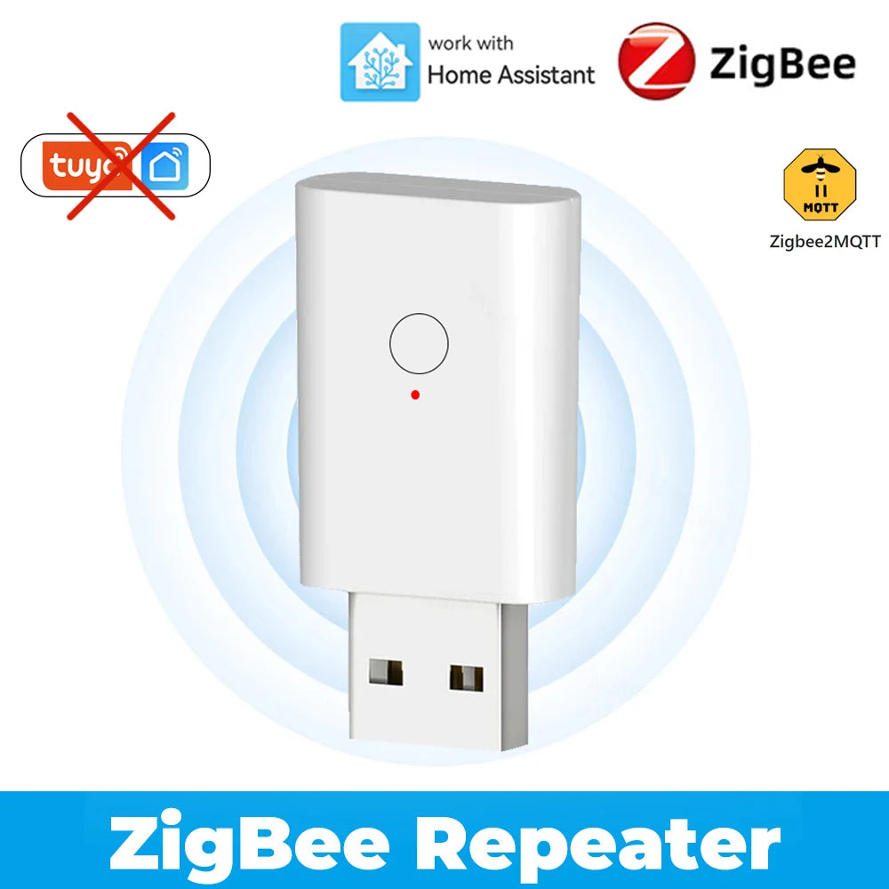 ZigBee 3.0 Signal Repeater USB Signal Amplifier Extender for eWelink App Work with ZigBee Gateway Zigbee2mqtt Smart Home Devices