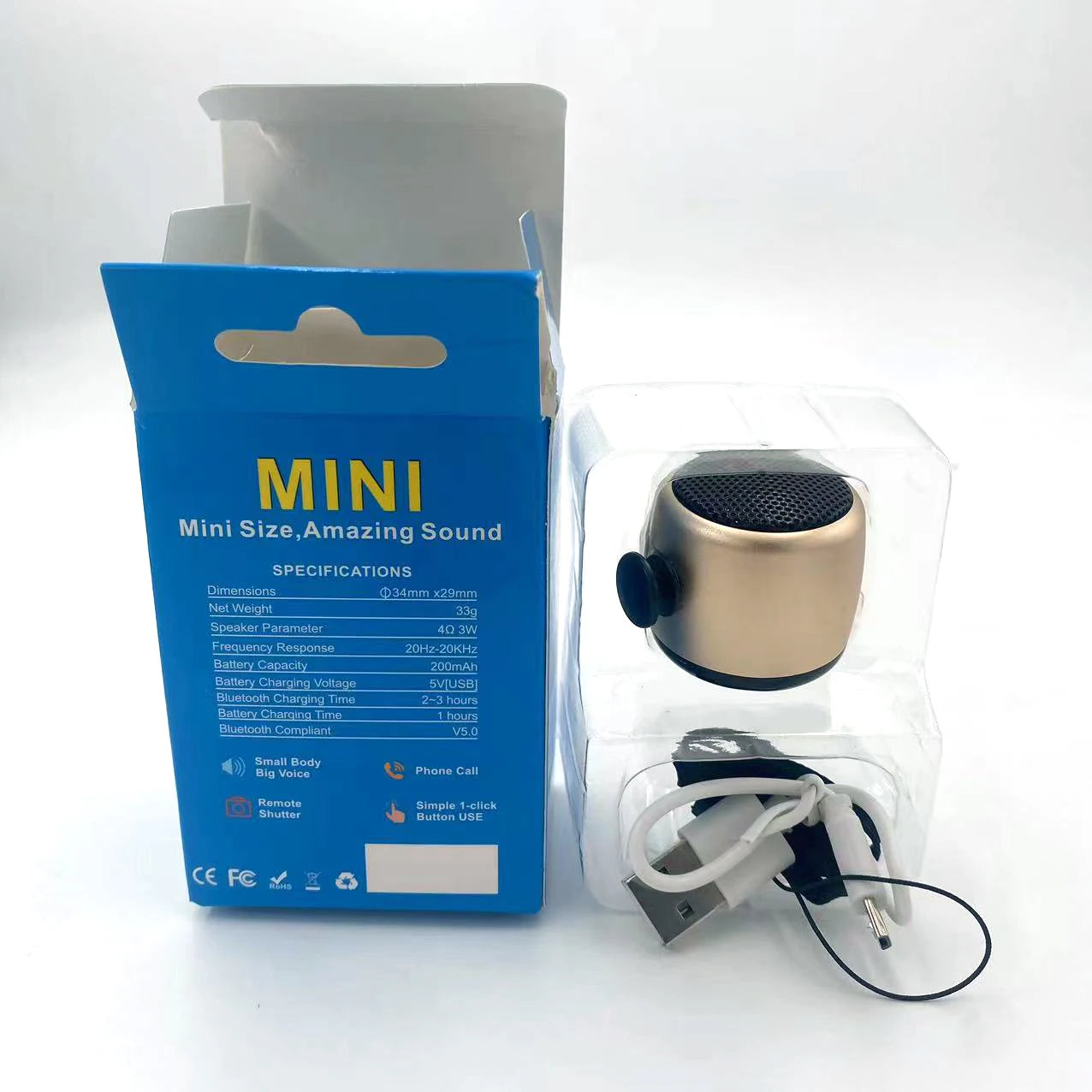 Shoes Charms Accessories Mini Bluetooth Speaker Small Tiny Portable Bluetooth Speakers Perfect for Outdoor Indoor Clogs