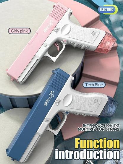 Electric Water Gun Toy Portable Automatic  Electric Burst Water Gun Kids Outdoor Water Toys