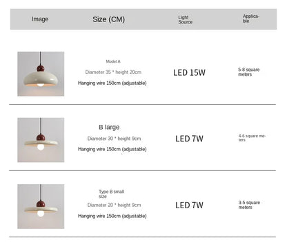 Minimalist Style UFO Restaurant Pendant Lamp Dining Table Dining Hall Bar Table Lamp Modern and Minimalist