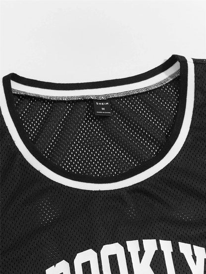Sports vest basketball player jersey national team support fan training uniform sweat wicking breathable and bodybuilding vest