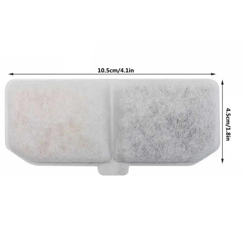 5pcs Cat Water Fountain Filter Replacement Filters Pet Cats Water Drinking Dispenser filter supplies