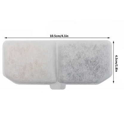 5pcs Cat Water Fountain Filter Replacement Filters Pet Cats Water Drinking Dispenser filter supplies