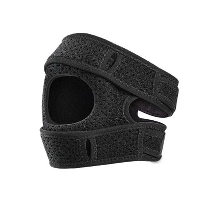 Support Gear Sports Knee Pads Breathable Adjustable Patellar Strap Enhance Joint Stability Comfortable Knee Brace Outdoor Sports