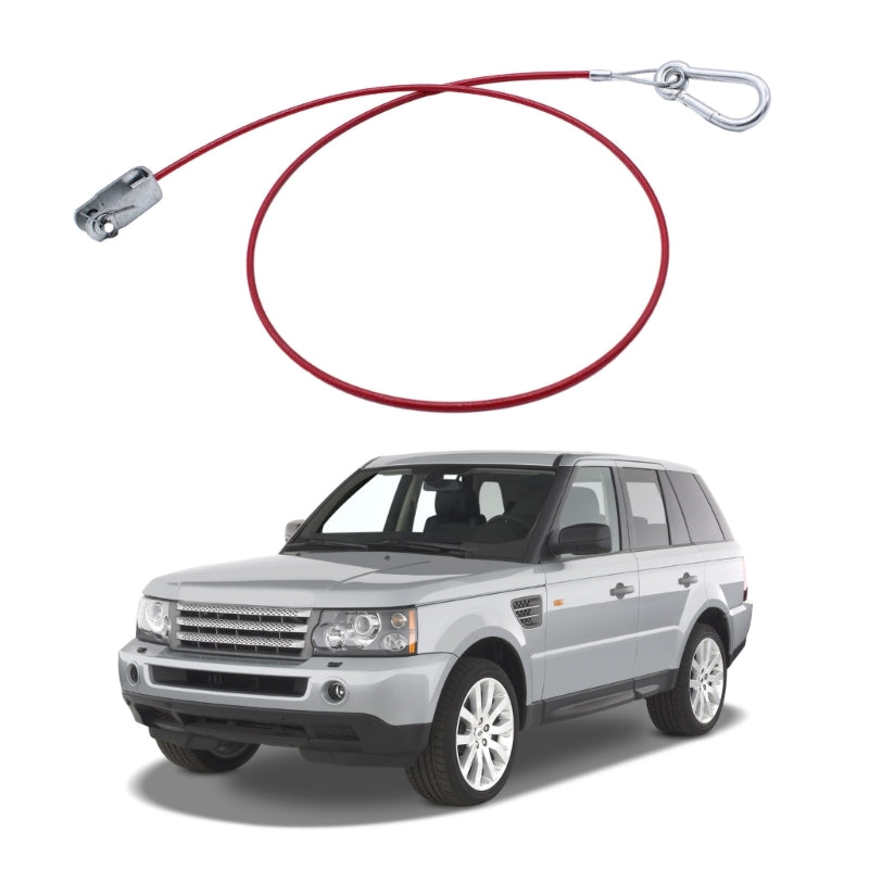 Trailer Dismounting Safety Rope with U shaped Clip and Carabiner Ensure Safe Towing Journey Stainless Steel High Quality