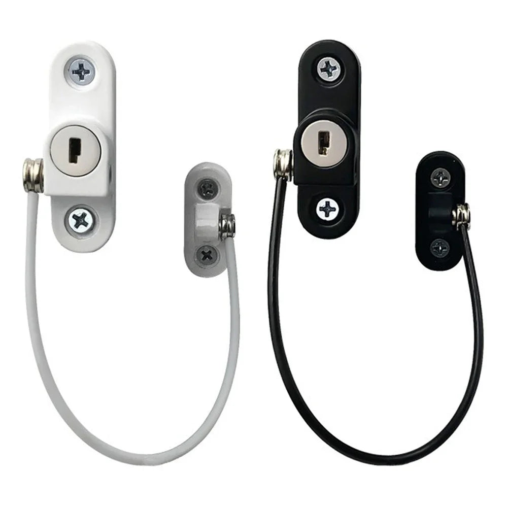 Children Baby Safety Lock Window Door Lock Key Home Security Cabinet Refrigerator Opening Cable Baby Care Kids Safety Lock Latch