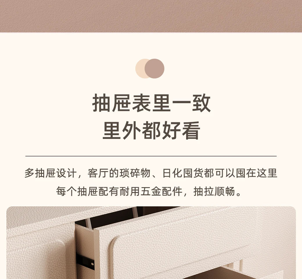 Trendy Floor Standing Living Room Decoration Cabinets Simple Modern Accent Cabinet Storage House Container Vitrina Furniture