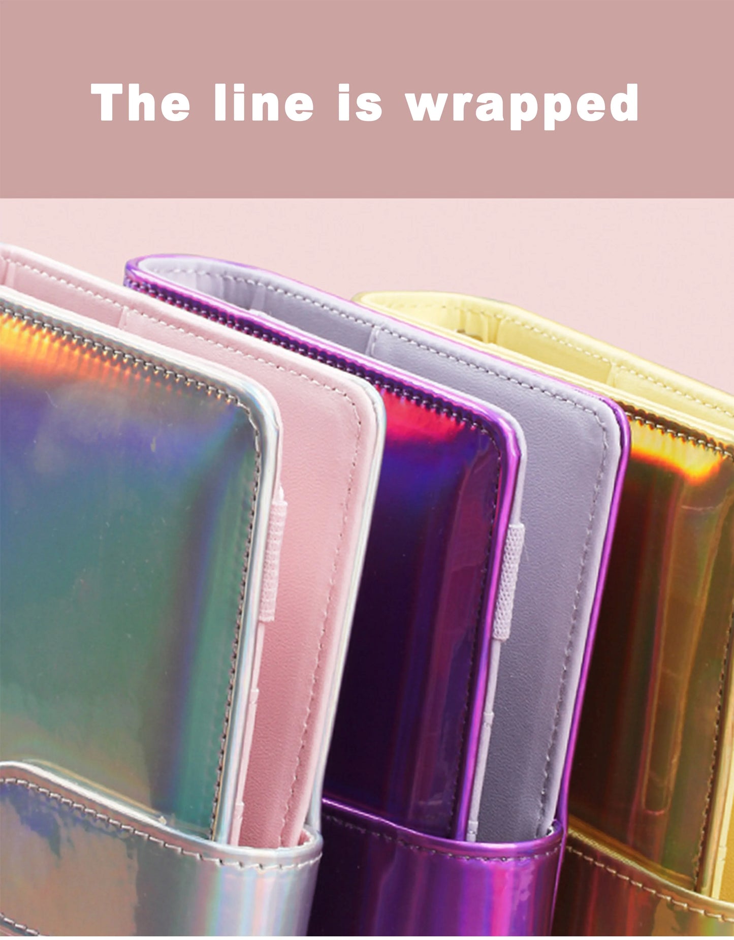 A6 Binder Cash Envelopes for Budgeting Money Organizer for Cash Money Envelopes for cash Leather A6 Binder with zipper