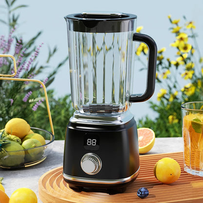 Portable Blender Cup 600ML Mini Juicer Mixer/3000mAh USB Rechargeable/10-Blade Powerful Motor For Smoothies/Vegetables